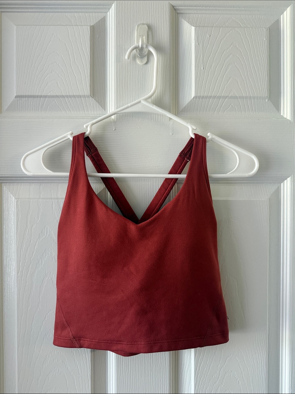 Hollister Gilly Hicks Women's Burgundy Red V-Neck Bralette Tank Top